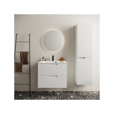 Szafka 60x45x58.5 cm podumywalkowa wisząca biała X000001476 Ravak Classic II