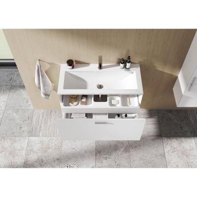 Szafka 80x38x40 cm podumywalkowa wisząca biała X000001642 Ravak Clear II