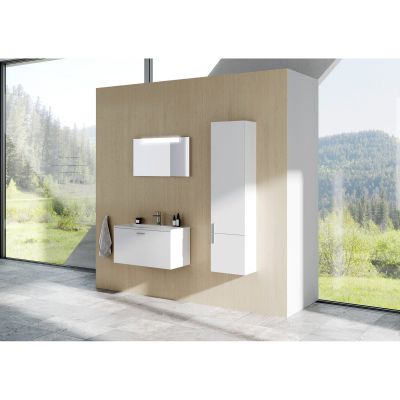 Szafka 80x38x40 cm podumywalkowa wisząca biała X000001642 Ravak Clear II