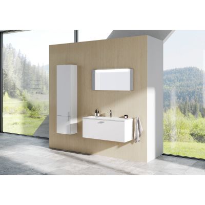 Szafka 100x38x40 cm podumywalkowa wisząca biała X000001643 Ravak Clear II