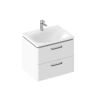 Szafka 60x46.5x50 cm podumywalkowa wisząca biała X000001814 Ravak Balance