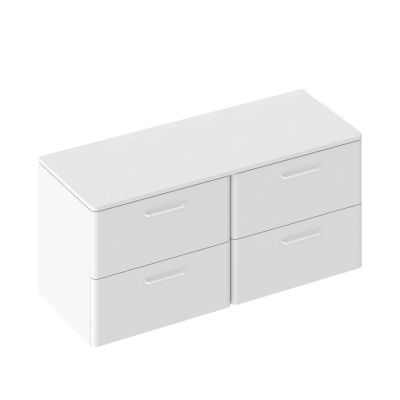 Szafka 60x46.5x50 cm podumywalkowa wisząca biała X000001814 Ravak Balance