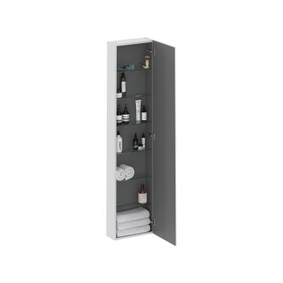 Szafka 40x17.5x160 cm boczna wisząca biała X000001816 Ravak Balance