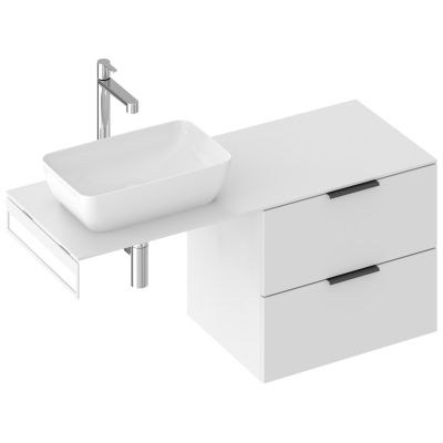 Szafka 60x46x50 cm podumywalkowa wisząca biała X000001818 Ravak Comfort