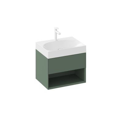 Szafka 60x45x43 cm podumywalkowa wisząca zielona X000001858 Ravak Lite