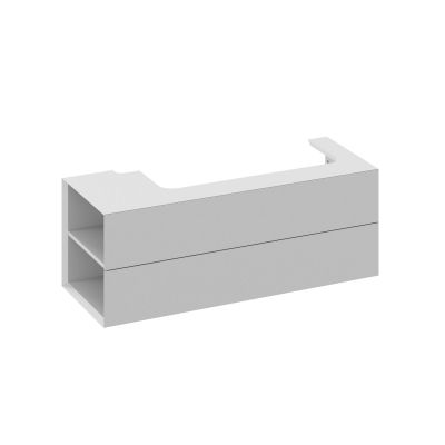 Szafka 120x45x43 cm podumywalkowa wisząca szara X000001883 Ravak Lite
