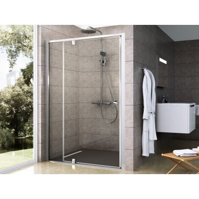 Drzwi prysznicowe 110 cm uchylne 03GD0U00Z1 Ravak Pivot
