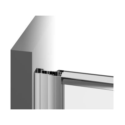 Drzwi prysznicowe 80 cm uchylne srebrny połysk/szkło przezroczyste 03O40C00Z1 Ravak Nexty