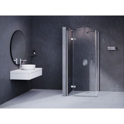 Drzwi prysznicowe 110 cm uchylne chrom połysk/szkło przezroczyste 0SLDBA00Z1 Ravak SmartLine