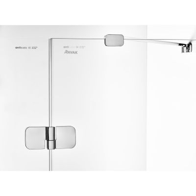 Kabina prysznicowa 100x80 cm prostokątna chrom połysk/szkło przezroczyste 0UPA4A00Z1 Ravak Brillant