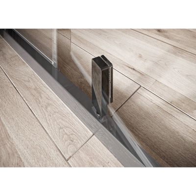 Kabina prysznicowa 90x90 cm półokrągła srebrny połysk/szkło przezroczyste 3O677C00Z1 Ravak Nexty