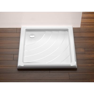 Brodzik kwadratowy 80x80 cm biały A014401220 Ravak Angela