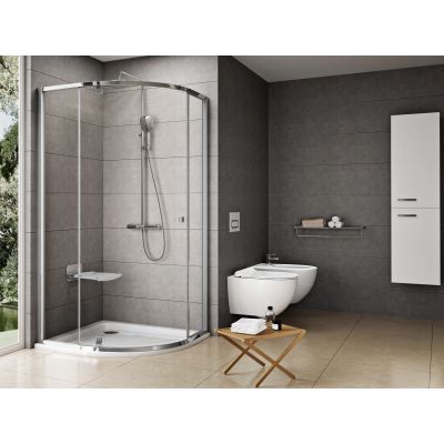 Brodzik półokrągły 80x80 cm biały A214001220 Ravak Ronda