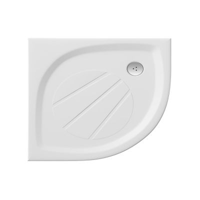 Brodzik półokrągły 90x90 cm biały XA237701010 Ravak Elipso Pro