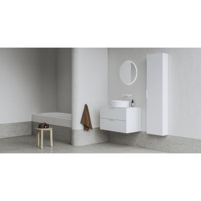 Umywalka 80x46 cm prostokątna meblowa biała XJX01280001 Ravak Comfort