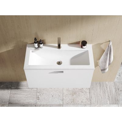 Szafka 80x38x40 cm podumywalkowa wisząca biała X000001642 Ravak Clear II