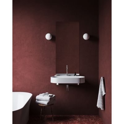 Konsola podumywalkowa 86.8x49.5x76.5 cm podumywalkowa stojąca biała D80000E006 Ravak Yard