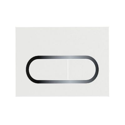 Przycisk spłukujący biały X01455 Ravak Chrome
