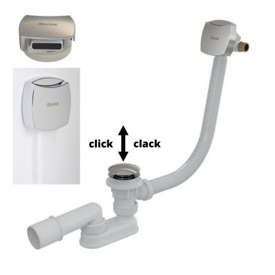 Ravak X01505 syfon do wanny chrom