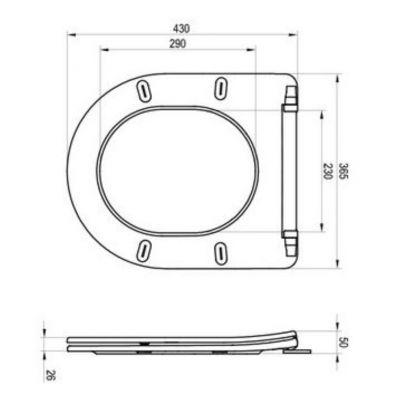 Kompakt WC z deską wolnoopadającą biały X01870 Ravak Optima