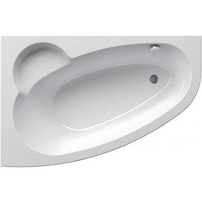 Wanna narożna 160x100 cm lewa biała C461000000 Ravak Asymmetric