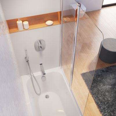 Wanna prostokątna 170x75 cm biały C741300000 Ravak Chrome