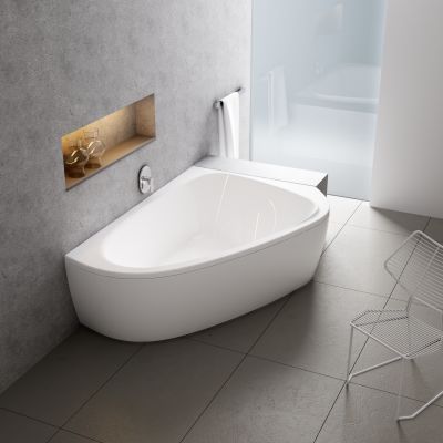 Wanna narożna 196x113.5 cm prawa biała C761000000 Ravak LoveStory