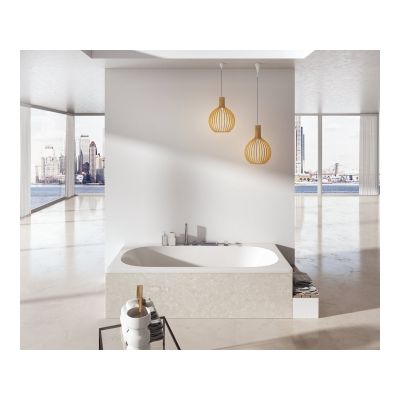 Wanna prostokątna 180x80 cm biała C920000000 Ravak City