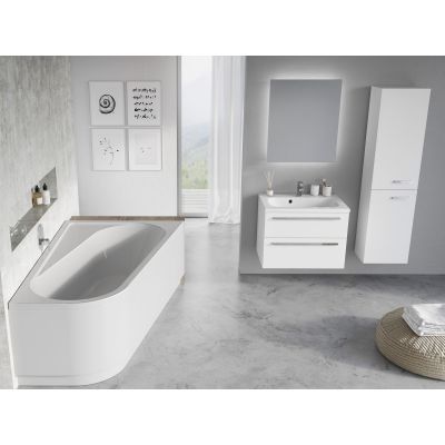Wanna narożna 170x105 cm prawa biała CA41000000 Ravak Chrome