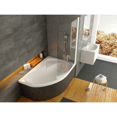 Wanna narożna 150x105 cm prawa biała CJ21000000 Ravak Rosa II