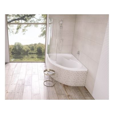 Wanna narożna 160x105 cm lewa biała CM21000000 Ravak Rosa II