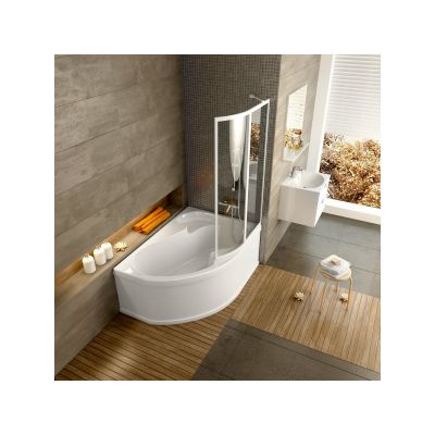 Wanna narożna 140x105 cm prawostronna biały CV01000000 Ravak Rosa I