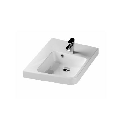 Umywalka 66.5x50 cm ścienna biała XJAL1100001 Ravak BeHappy II
