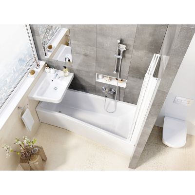 Umywalka 66.5x50 cm ścienna biała XJAL1100001 Ravak BeHappy II