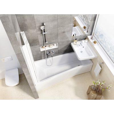 Umywalka 66.5x50 cm ścienna biała XJAP1100001 Ravak BeHappy II