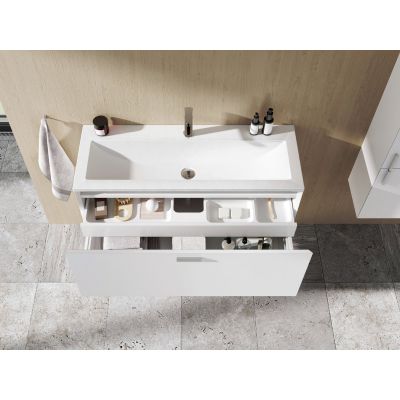 Umywalka 100x38 cm prostokątna meblowa biała XJJ01110000 Ravak Clear