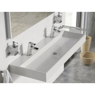Umywalka 120x45 cm prostokątna meblowa biała XJO01212000 Ravak Natural