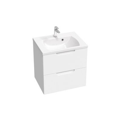 Umywalka 60x45 cm prostokątna meblowa biała XJX01160003 Ravak Classic II