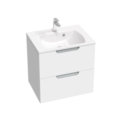 Umywalka 60x45 cm prostokątna meblowa biała XJX01160004 Ravak Classic II