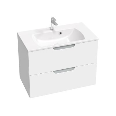 Umywalka 80x45 cm prostokątna meblowa biała XJX01180001 Ravak Classic II