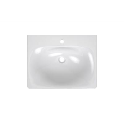Umywalka 60x46.5 cm prostokątna meblowa biała XJX01260000 Ravak Balance