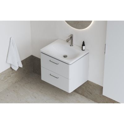 Umywalka 60x46.5 cm prostokątna meblowa biała XJX01260000 Ravak Balance