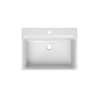 Umywalka 60x46 cm prostokątna meblowa biała XJX01260001 Ravak Comfort