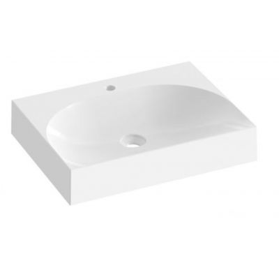 Umywalka 60x45 cm prostokątna meblowa biała XJX01260004 Ravak Lite