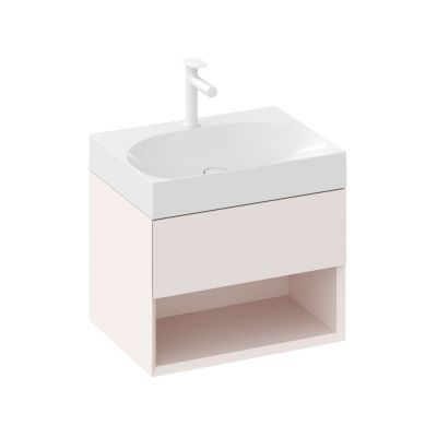 Umywalka 60x45 cm prostokątna meblowa biała XJX01260004 Ravak Lite