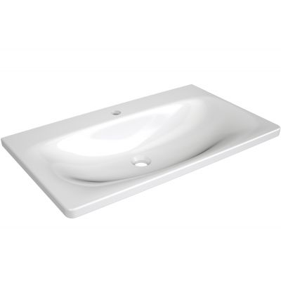 Umywalka 80x46.5 cm prostokątna meblowa biała XJX01280000 Ravak Balance