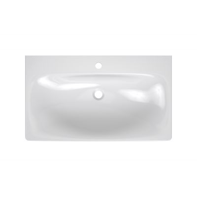 Umywalka 80x46.5 cm prostokątna meblowa biała XJX01280000 Ravak Balance