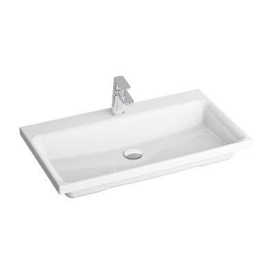 Umywalka 80x46 cm prostokątna meblowa biała XJX01280001 Ravak Comfort