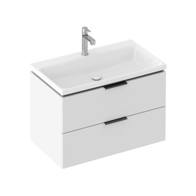 Umywalka 80x46 cm prostokątna meblowa biała XJX01280001 Ravak Comfort