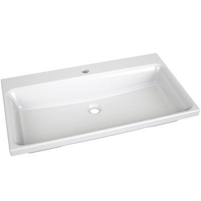 Umywalka 80x46 cm prostokątna meblowa biała XJX01280001 Ravak Comfort